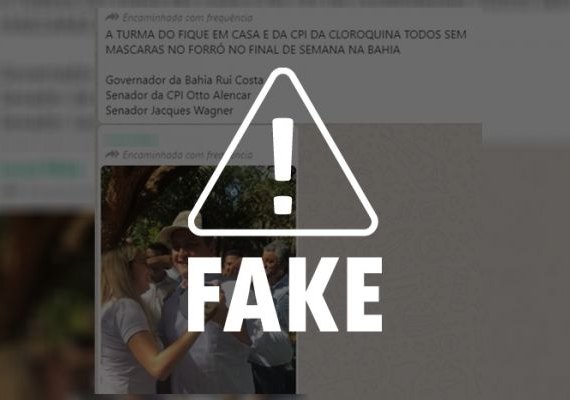 Vídeo que mostra governador e senadores da Bahia em festa é antigo