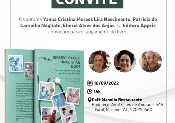 Docentes da Ufal lançam livro na próxima sexta-feira (16)