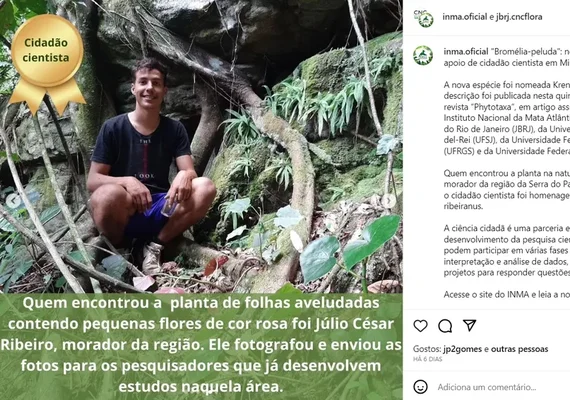Naturalistas amadores contribuem com descobertas científicas