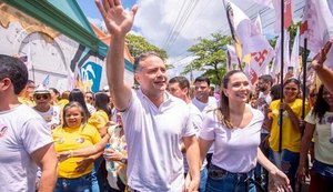 União dos Palmares concentra agendas de Renan Filho e JHC na pré-campanha