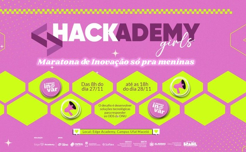 Hackathon para mulheres abre inscrições para soluções de impacto em Alagoas