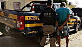 Suspeito de agiotagem é detido pela PRF em Santana do Ipanema