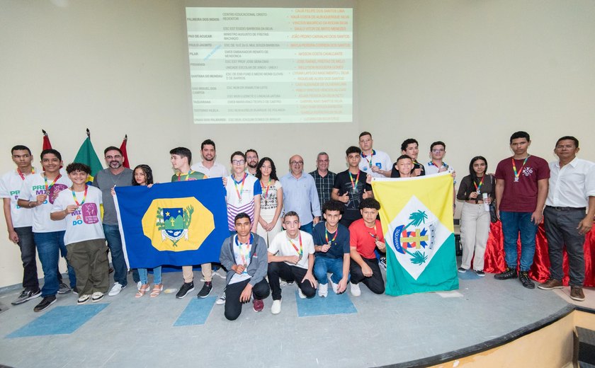 Rede estadual celebra 76 medalhas na OBMEP com conquistas históricas