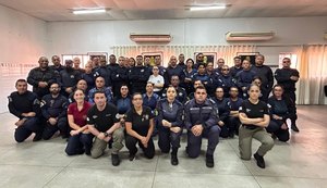 Guardas municipais são treinados em curso de Uso Diferenciado da Força
