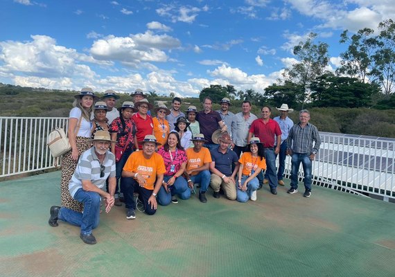 Produtores do Alagoas Maior participam de experiências de turismo rural em Goiânia