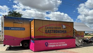 Carreta-escola de Gastronomia do Senac Alagoas será inaugurada no Festival Penedo Sabor & Jazz