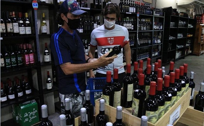 Consumo de vinho cresce mais de 20% durante a pandemia em Alagoas