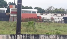 Desportistas de Boca da Mata denunciam descaso público do estádio do Santa Rita