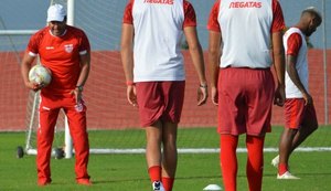 CRB intensifica treinos para manter ritmo de jogo