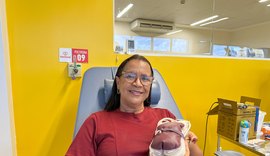 Conheça a história da alagoana que já salvou mais de 100 vidas ao doar sangue no Hemoal