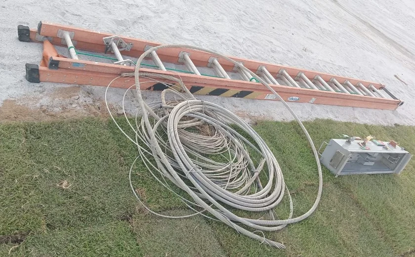 Homem é preso em flagrante por receptação de materiais da Equatorial em Arapiraca