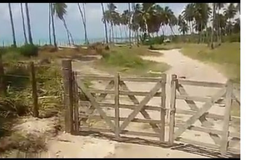 Bugueiros denunciam estrada fechada em rota de turismo