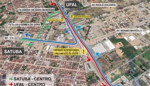 Trânsito nas imediações do viaduto da PRF será alterado neste final de semana