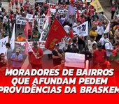 Moradores pedem providências contra a Braskem