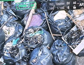 Segurança Cidadã apreende oito sacos de cabos de energia na Buarque de Macedo
