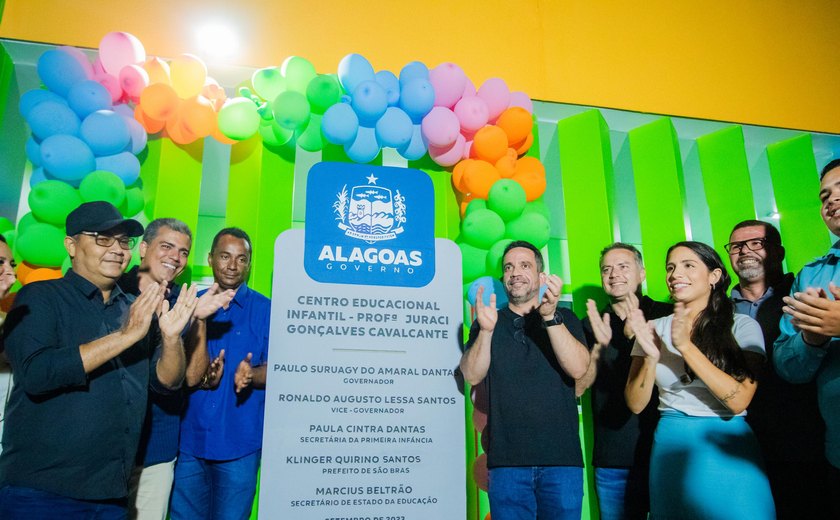 Governador inaugura creche Cria e entrega obras do Minha Cidade Linda em  São Brás 