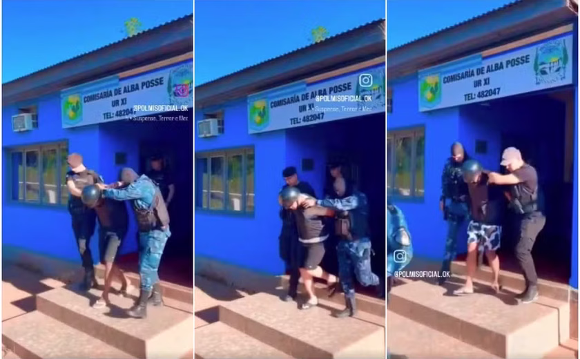 Argentina prende três brasileiros suspeitos de integrar o Comando Vermelho