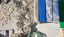 Operação integrada prende dupla e apreende mais de 8 quilos de drogas  em Maceió