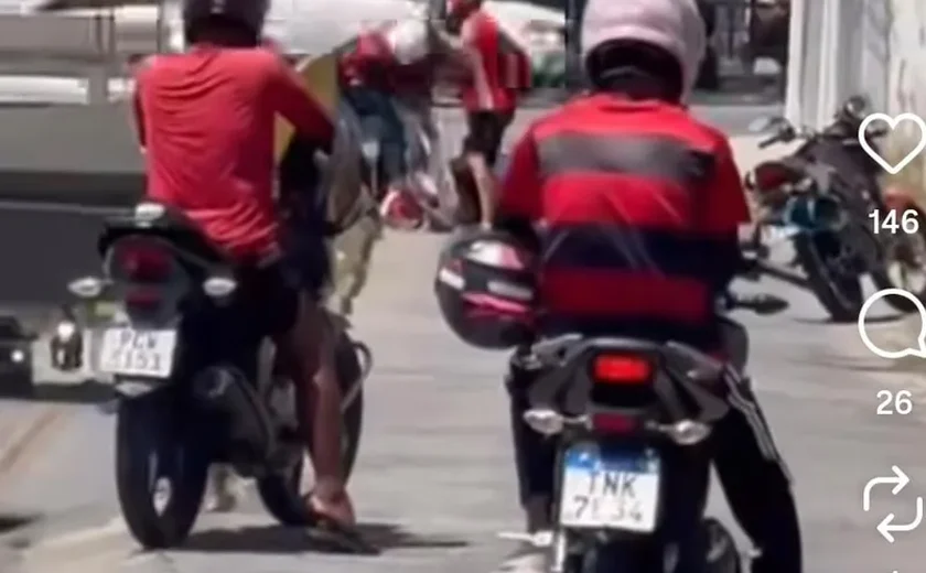 Homem é agredido com capacete no bairro Farol, em Maceió