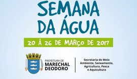 Secretaria de Meio Ambiente realiza Semana da Água de Marechal Deodoro