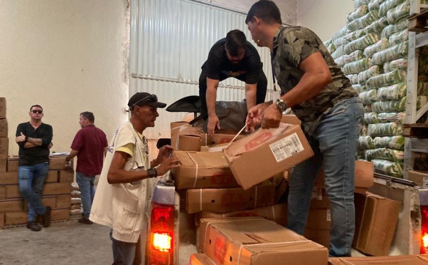 Vigilância Sanitária apreende 1.300 kg de carne estragada no bairro da Levada