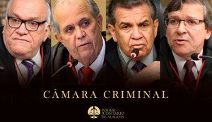Câmara Criminal pauta 121 processos para esta quarta-feira (1º)