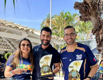 Leonardo Dias é homenageado pelo CATO e reafirma parceria para fortalecer o tiro esportivo