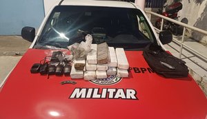 Polícia prende homem com 10 kg de maconha no Clima Bom