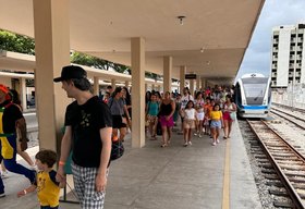 CBTU lança o Trem da Praia para domingos de dezembro com tarifa a R$ 2,50