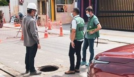 Prefeitura notifica estabelecimentos por lançamento de efluentes em galerias de águas pluviais