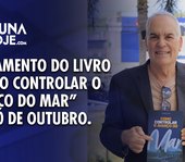 Marco Lyra lança livro 'Como Controlar o Avanço do Mar'