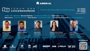 Seminário das Concessionárias e Fórum de Soluções Condominiais acontece no dia 12 de novembro