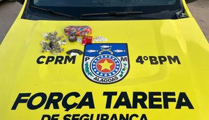 PM apreende duas pistolas e drogas em ações ostensivas na capital e interior