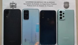 Celulares furtados e roubados no Litoral Sul de Alagoas são recuperados