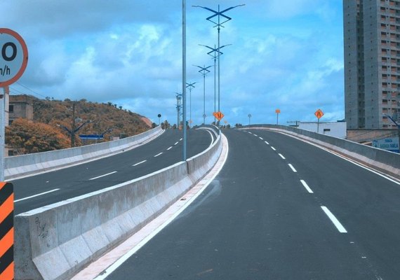 Primeiro trecho duplicado da AL-101 Norte será liberado para tráfego nesta quinta