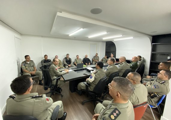 CPRM reúne comandantes da região metropolitana de Maceió
