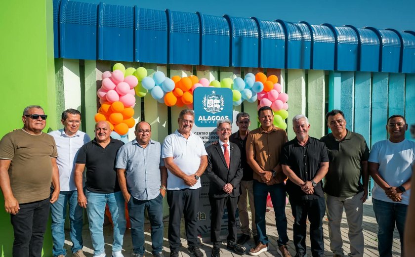 Governo de Alagoas entrega terceira creche Cria de São Miguel dos Campos