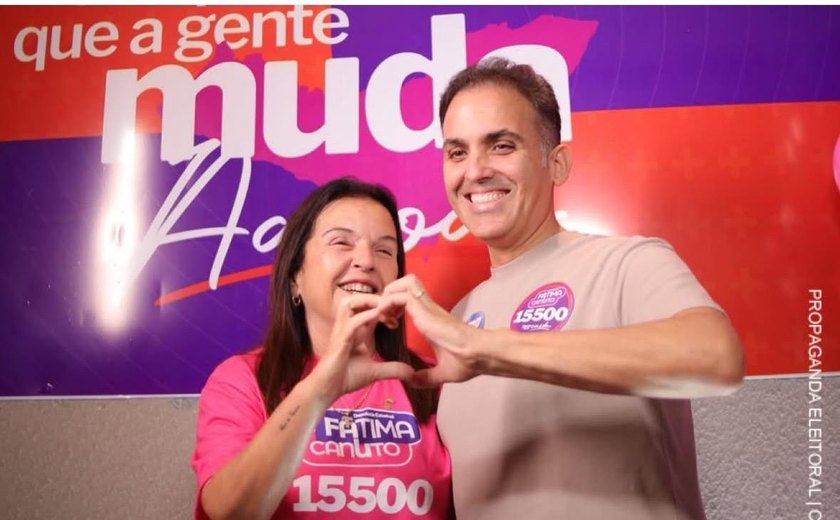 Fátima Canuto consolida base em Alagoas e faz com o filho grande ato de lançamento de campanha no Pilar