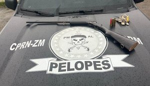 Polícia Militar de Alagoas apreende arma de fogo na Operação Lagoon