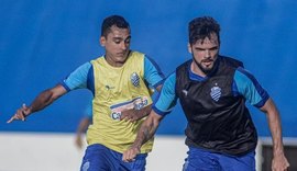 CSA prossegue treinos para jogo contra o Sampaio