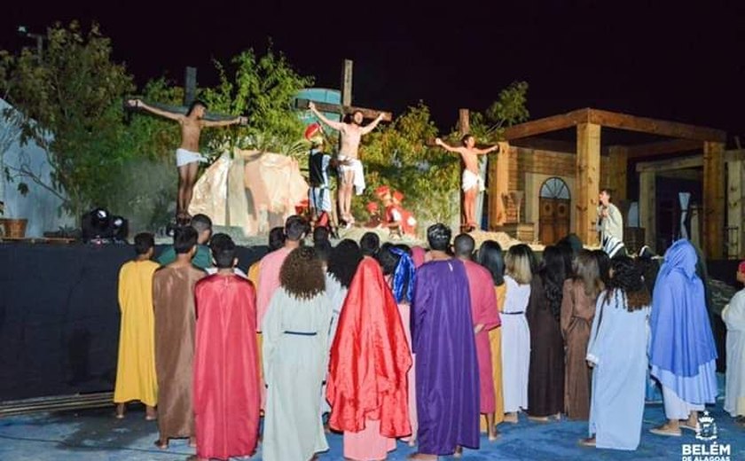 Paixão de Cristo referencia Belém como destino religioso em Alagoas