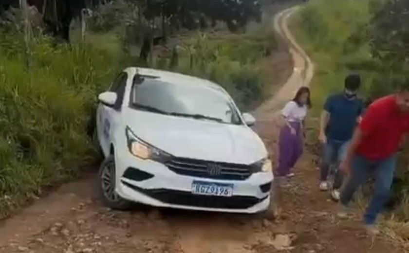 VIDEO: Comunidades indígenas e moradores criticam prefeita cobrando melhoria na estrada