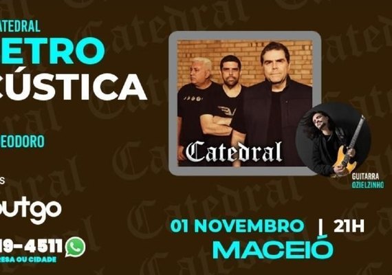 Banda Catedral retorna a Maceió com show da nova turnê