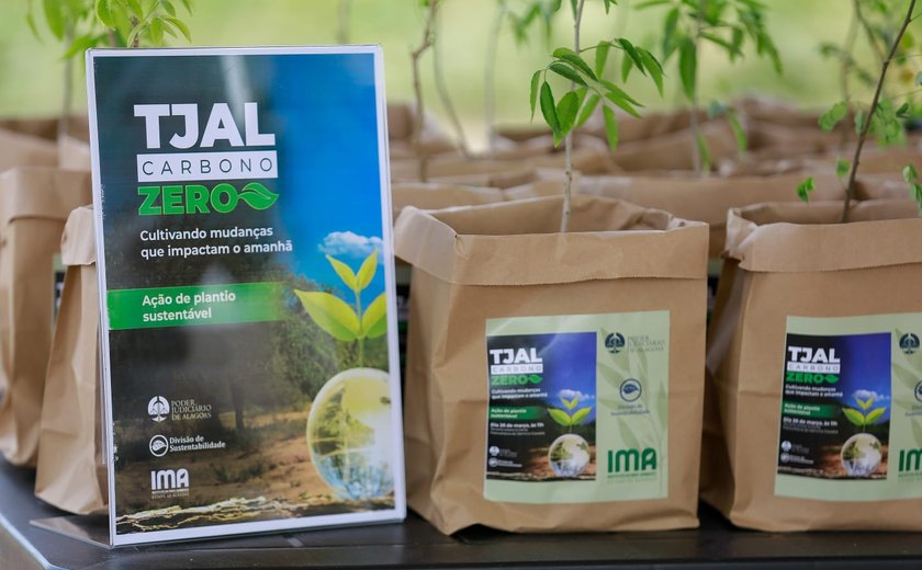 TJAL institui programa de reflorestamento, arborização e educação ambiental