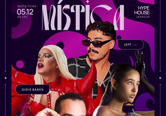 Jaraguá recebe a primeira edição da Mística, a nova festa pop de Maceió