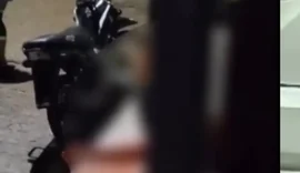 Suspeito de esfaquear companheira voltou  para cena do crime e tentou ''dialogar'' com vítima