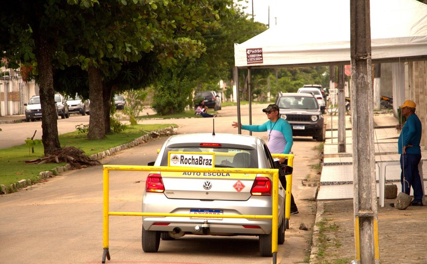 Mutirão do Detran realiza 160 exames práticos de direção veicular em São Miguel dos Campos