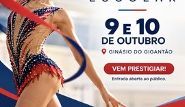 Campeonato Escolar de Ginástica Rítmica movimenta o Gigantão nesta sexta e sábado
