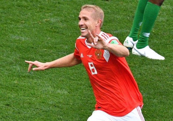 Rússia abre Copa com goleada de 5x0 sobre a Arábia Saudita