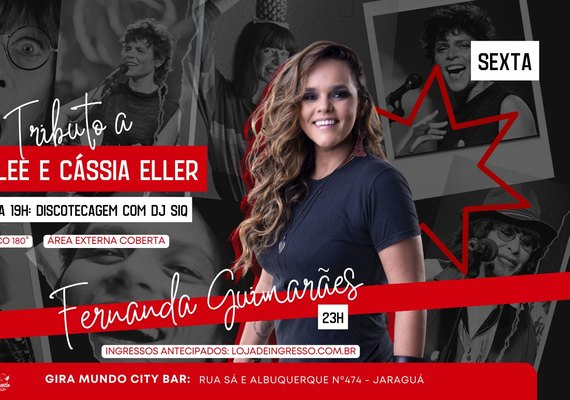 Fernanda Guimarães realiza tributo em homenagem a Rita Lee e Cássia Eller no Jaraguá